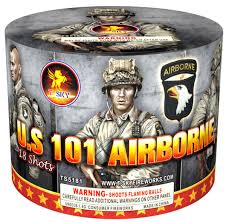 US 101 Airborne parachutes