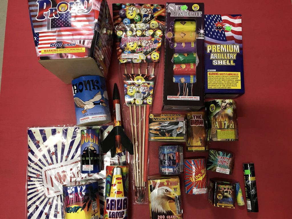 CUSTOMIZED Family Fireworks Display Package
